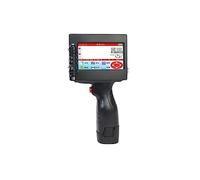 Handheld Inkjet Printer, Smart Touch Screen Handheld Inkjet Printer Multilingual Printer Small Automatic Digital Encoding Batch Number Portable ,for Date Barcode Batch Number Logo QR Code(Printer- 2 i
