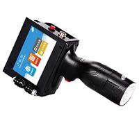 Handheld Inkjet Printer with 4.3 Inch Touch Screen Portable Quick-Drying Inkjet Coding Machine for for Barcode/Label/Logo/QR Code/Date