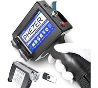 Handheld Inkjet Printer with Touch Screen for Quick Drying Barcode, Label, Text, Logo, QR Code Printing, Supports Multiple Languages