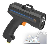 Handheld Ionizing Air Gun,Upgrade Ionizing Air Gun,Static Eliminator,Handheld Ionizing Air Gun with Dust Detection Light,for Industrial Static Removal Basic