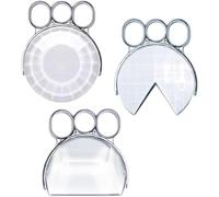Handheld Kaleidoscope Camera Filter, 3 Pcs Optical Glass Prism Lens, With Storage Bag, Photography Accessories, For Shooting People, Landscapes, Night Scenes