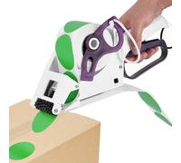 Handheld Label Applicator Gun - Portable Manual Barcode Labeler with Roller, Ideal for Round, Square, and Flat Bottle Labeling, Perfect for Boxes and Fruits