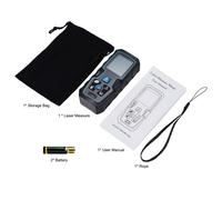 Handheld Laser Rangefinder Dual Level Bubble Infrared LCD