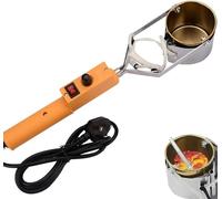 Handheld Lead Melting Pot, Electric Solder Tin Pewter Melting Pot, Temperature Range 150-450℃,500G/1500G/3000G Capacity Solder Furnace for Fishing Weight Molds, DIY Crafts(500G)