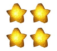 Handheld LED Star Lights, 4 Pack Rechargeable Glowing Party Props with Touch Sparkling Bright Lamps for Dance Festival Night Party Supplies