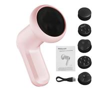 Handheld Lymphatic Massager - Cordless 6-Speed Cellulite Massager, Portable Electric Body Sculpting Device for Legs, Belly, Arms | Rechargeable Muscle Relaxation Equipment for Women, Men, and Adults