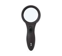 Handheld Magnifier Double Lens Design Magnifying Glass Ergonomic Handle Magnifying Mirror Magnifying Lens for Learning Reading Fault Finding