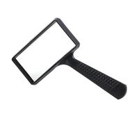Handheld Magnifier Rectangular 10x Magnifying Glass Loupe For Reading Jewelry Diamond