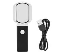 Handheld Magnifying Glass with LED Light 10X 25X Magnifying Tool for Observation Magnifier Foldable Design Durable ABS Optical Glass