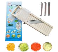 Handheld Mandoline - Japanese Style Slicer for Vegetables, Cabbage, Cucumber & Carrots