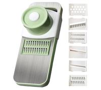 Handheld Mandoline Slicer, Multifunctional Vegetable Cutter, Mandoline Vegetable Slicer with Hand Guard, Kitchen Gadgets Cutter for Carrot/Garlic/Potato/Cucumber/Onion