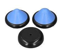 Handheld Massage Ball Trigger Point Myofascial Release Deep Tissue Massager with Interchangeable Heads for Muscle Recovery Soreness Relief ABS Plastic Silicone TPR Material