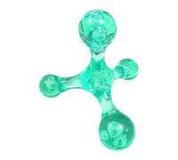 Handheld Massage Roller Ball - Cornered Grip, Multi Functional Massager, Compact Spherical Shape, Flexibility Stamina Restoration Device | Round Rolling Head with Pressure Point Targeting for Home