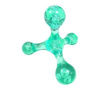 Handheld Massage Roller Ball - Ergonomic Polystyrene Muscle Relaxer - Portable Durable Easy Grip Design - Body Massager for Neck Back Legs Foot Recovery