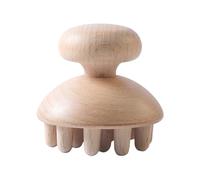 Handheld Massager - Natural Wood 6×6.2cm/2.36×2.44in | Octopus Head Manual Meridian Massager | Portable Body Relaxation Tool for Neck, Back, Shoulder, Waist Foot Massage and Whole Body Stress Relief