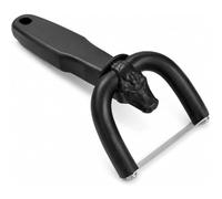 Handheld Meat Cutter and Fat Trimmer, Stainless Steel Beef and Pork Fat Slicer, Ergonomic Easy Clean Skim Cutter, Fast Breast and Meat Cutting with Sharp Trimmer for Beef, Pork, Brisket