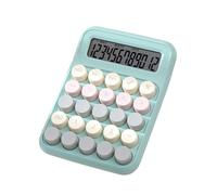 Handheld Mechanical Calculator With 12 Digit Large LCD Display Big Buttons Desktop Calculator For Office Work Daily Use Colorful