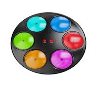 Handheld Memory Toy - 12cm Electronic Brain Game, Light Sound Reaction Trainer | Interactive Electronics Game for Kids Travel Classrooms Party Road Trip Birthday Home Fun
