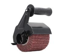 Handheld Metal Burnishing Machine, Electric Sander Polisher, Multifunctional Burnishing Polishing Machine Set, M10 Shaft, for Wood Stainless Steel Polishing