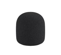 Handheld Mic Foam Layer Compatible for ATR2100X, B | Black Windscreen Cover for Clear Voice Lessons Karaoke Use Daily