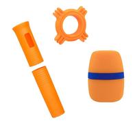 Handheld Microphone Guard with Soft Foam Windshield Anti-Roll Ring for Indoor and Outdoor Use