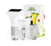 Handheld Microscope - 1000X Educational Toy Outdoor Pocket Magnifier, Portable Science Tools, Student Learning Aids | Microscope For Kids Students Teachers Homeschooling Learners