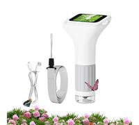 Handheld Microscope 1000x - Pocket Digital Microscope 1080P | Portable Mini şcope With LED Lights | High-Definition Coin Stamp Observation Tool