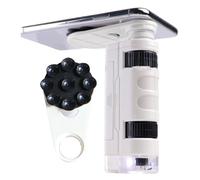 Handheld Microscope, 100x Magnification, Pocket Microscope, 100X Magnification, Scientific Learning for Children, Nature Study, Teaching Projects, Birthday