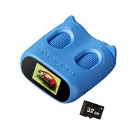 Handheld Microscope Device with 4K Camera, Blue | Children Exploration Set Featuring Highly Definition Screen with Rechargeable Design Suitable for Beginner Learning