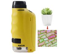 Handheld Microscope for Kids,120X Preschool Portable Compound Microscope | Science Experiments with Microscope for Kids, Science and STEM Toys, Stem Projects for Kids