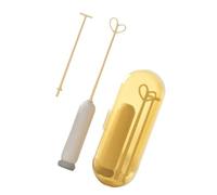 Handheld Milk Mixer for Safe Baby Feeding with Food Grade Stick | Consistent Blending with Powerful Motor, Stirring Rod for Safe Baby Feeding, Family Gatherings and Travel Daily Use