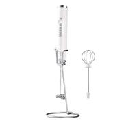 Handheld Milk Whisk - Manual Mixer, Ergonomic Rust Resistant, Wide Range of Use | Charging Design, Kitchen Blender, Tool for Homemade Drinks, Coffee, Tea, Chocolate Lime