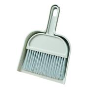 Handheld Mini & Dustpan Brush & Scraper Set For Pet Litter Cage Cleaning Desk And Tight Corners Bird Rabbit Reptile Small Animal Cage Cleaner Air Spray for Home (Blue, One Size)