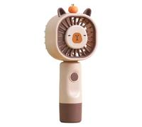 Handheld Mini Fan - Capybara 5-Level USB Charging Personal Fan | High Speed Portable Cooling Tool - for Travel Camping Summer Outdoor Commuting Office Vacation Road Trip Sports