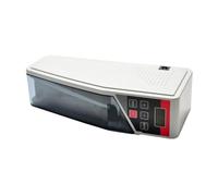 Handheld Money Counter LED Display Cash Counting Machine for Banknote Bill Paper Currency Battery/Plug with Leather Case
