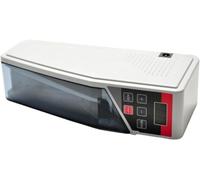 Handheld Money Counter with LED Display for Cash Counting, Bill and Currency Counting Machine, Battery and Plug Operated, Includes Leather Case