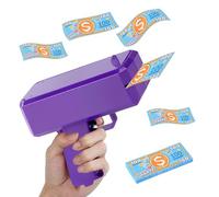 Handheld Money - Realistic Spray Cash Cannon Toy, Fun Dollar Bill Launcher | Handheld Cash Cannon For Parties, Photo Shoots, Movie Scenes, Stage Shows, Real-Looking Bills Blasting Machine