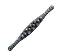 Handheld Muscle Roller - Deep Tissue Massage Stick | Ergonomic Grip Tool for Back, Calves, Thighs, Abdomen, Shoulder Muscle Relief, Enhance Blood Flow, Relaxation, Portable Fitness Recovery
