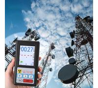 Handheld Nuclear Radiation Detector with G M Tube Sensor, Portable Geiger Counter for Beta Gamma X Ray Detection, Personal Dosimeter for Marble and Material Inspection, (Yellow)