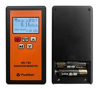 Handheld Nuclear Radiation Meter, Professional Geiger Counter Portable Dosimeter, Multifunctional Radioactive Detector for X Y Beta Gamma Rays, Electromagnetic Radiation Tester