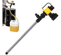 Handheld Oil Drum Pump, Electric Coolant Pump for Barrel | Adjustable Speed Control, 36V Power Supply, 60-70L/min Flow Rate, 7M Head, 92cm Alloy Tube for Workshop Fluid Transfer