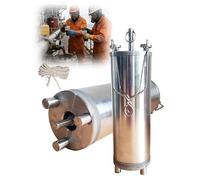 Handheld Oil Sampler, 1000ml Stainless Steel Liquid Collection Tool, Portable Bottom Sampling Bucket for Efficient Oil Testing and Extraction