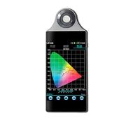 Handheld Optical Spectrometer, Digital Light Spectrometer with 3.5 Inch Display Screen, 380nm~780nm Wavelength Range and Spectral 0.2nm Resolution, Automatic Zero Calibration, for School, Office