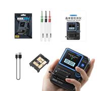 Handheld Oscilloscope | High Precision Transistor Tester Meter | Multi-Function Automatic Detector High Precision Checker for Capacitance Mos Npn Meter Triode Zener Resistance