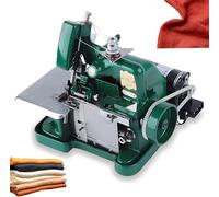 Handheld Overlock and Coverstitch Sewing Machine, Metal Frame Construction for Heavy Duty Fabric Leather, Ideal Professional Garment Finishing