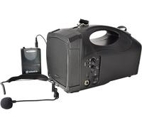 Handheld PA System with Neckband Mic, USB, FM and Bluetooth, Adastra, 952.412UK