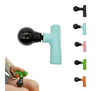 Handheld Palm Size Muscle Massager,Rechargeable Massage, Muscle Relaxer, Small & Quiet Muscle Massage Device, for Body, Neck,Chest (Light Blue)