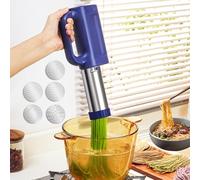 Handheld Pasta Maker, 5-in-1 Automatic Noodle Machine with 5 Discs, USB Rechargeable, Fast Pressing for Homemade Fresh Spaghetti, Ramen, Fettuccine