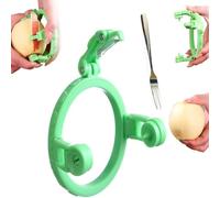 Handheld Peeler for Apples,Fruit Pear Peeling Tool Gadget,Foldable Manual Rotating Apples Pear for Peaches Kiwis Potato,Fruit Skin Remover Set,Fruit Peeler That Does Not Hurt Your Hands