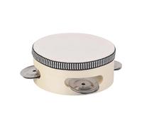 Handheld Percussion Drums Natural Materials Construction Metal Bells Musical Learning Tool Suitable for All Age Groups Orff Percussion Hand Toll Drum Wood Metal Hand Drum Rhythm Instruments